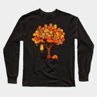 Cat Tree Long Sleeve T-Shirt
